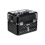 Kosmetikkoffer Schwarz transparent