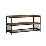 Industrie-Design TV-Regal mit 3 Ebenen